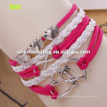 Multilayer Fashion leather love bracelet